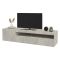 Base TV cemento 150x40x37h cm 2 ante in legno - Ardy