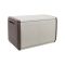 Baule da cortile in resina 96x53x57h cm beige e marrone - Andra