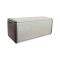 Baule da giardino impermeabile 138x53x57h cm beige e marrone - Achse