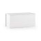Baule salvaspazio in legno 90x45x45h cm bianco - Ayusnay