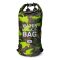 Borsa Impermeabile Verde Mimetica Capacità 20 lt Sfumatura Colore Struttura Mimetica - Semiha