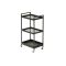 Carrello Masio, 43x30 h80 cm, Ardesia