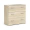 Cassettiera 3 cassetti quercia 74x69h cm - Adal