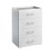 Cassettiera con maniglie bianca 60x87h cm - Solano