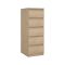 Cassettiera con maniglie rovere 50x111h cm - Achaldi