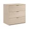 Cassettiera con maniglie rovere 77x80h cm - Rea