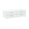 Cassettiera economica bianca 110x35h cm - Gignod