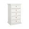 Cassettiera in legno bianca 62x104h cm - Pechino