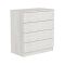 Cassettiera in legno bianca 72x42h cm - Vische