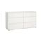 Cassettiera moderna bianca 153x83h cm - Albacore