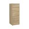 Cassettiera moderna quercia 40x106h cm - Abelarda