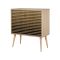 Cassettiera moderna quercia 80x90h cm - Apricale
