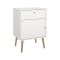 Comodino 1 anta bianco 50x39x72h cm - Antenati