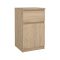 Comodino 1 cassetto rovere 40x40x70h cm - Delfini