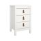 Comodino in legno bianco 43x38x70h cm - Lombardia