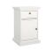 Comodino in legno bianco 43x40x69h cm - Mauricette