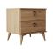Comodino in legno quercia 52x45x55h cm - Pilar