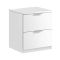 Comodino moderno bianco 38x33x45h cm - Artiglio
