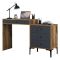 Consolle 124x40x84h cm noce e antracite - Artegna