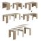 Consolle allungabile legno 4-10 posti rovere - Abicitren
