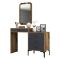 Consolle beauty 124x40x84h cm noce e antracite - Namtheun