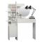Consolle con specchio 71x35x83h cm bianco - Pago