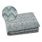 Copripiumino Singolo blu Verde Acqua Federa Inclusa Percalle 170 Fili in Cotone Pettinato e Mercerizzato 200x160 cm, - Ropasila Luxury