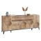 Credenza acero e ardesia 200x40x82h cm 6 ante - Amour