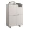 Credenza alta beige 100x41x145h cm 4 ante - Colonno