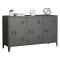 Credenza ardesia 120x40x73h cm 3 ante - Cocullo