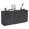 Credenza ardesia 180x43x86h cm 2 ante e 3 cassetti - Ariet