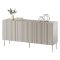 Credenza beige 150x42x75h cm 3 ante - Spirano