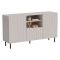 Credenza beige 150x42x82h cm 2 ante e 1 cassetto - Malo