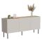 Credenza beige e rovere 150x40x70h cm 3 ante - Verrone