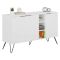 Credenza bianca 142x35x83h cm 3 ante - Alin