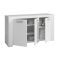 Credenza bianca 144x42x80h cm 3 ante - Amaculi