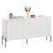 Credenza bianca 150x39x80h cm 3 ante - Susegana