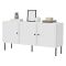 Credenza bianca 151x40x75h cm 3 ante - Vigasio