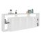 Credenza bianca 220x40x80h cm 4 ante - Atak