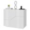 Credenza bianco lucida 79x43x86h cm 2 ante - Amento