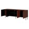 Credenza Marrone Terracotta 2 Ripiani Apertura Battente 200x42x75h cm, 4 Ante - Canino
