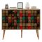 Credenza mosaico 120x36x90h cm 3 ante - Arzumia