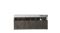 Credenza Nero Antracite Grigio Cemento 3 Ripiani 6 Vani 180x41x80h cm, 3 Ante - Fanna