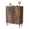 Credenza noce 118x40x89h cm 2 ante - Gaby
