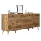 Credenza noce 180x45x80h cm 4 ante - Ernie