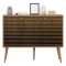 Credenza quercia 120x36x90h cm 3 ante - Arzumia