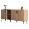 Credenza quercia 180x45x80h cm 3 ante - Vardah
