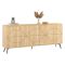 Credenza quercia 184x35x77h cm 4 ante - Earl