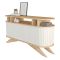 Credenza quercia e bianca 150x43x75h cm 2 ante - Joy