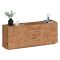 Credenza rovere 220x44x86h cm 4 ante e 3 cassetti - Astel